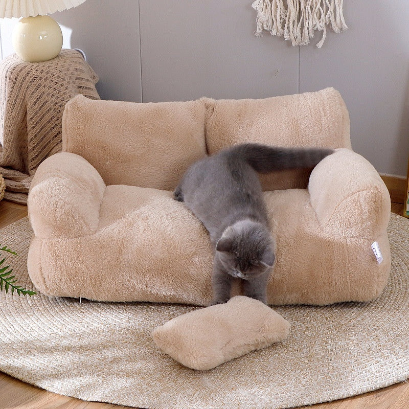 Luxuriöses Katzenbett-Sofa