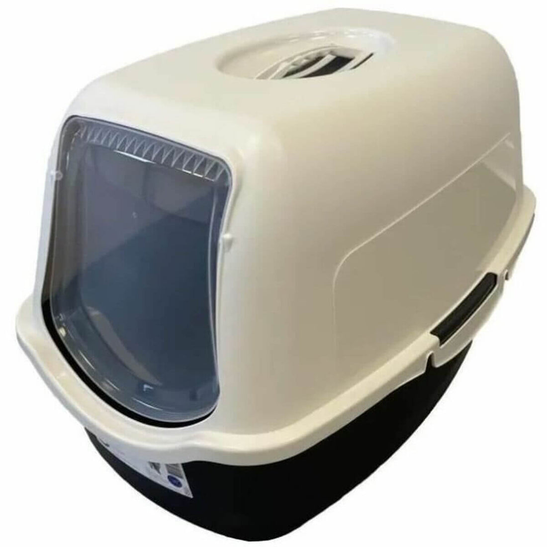 Cat Litter Box Petdesign White/Black-0