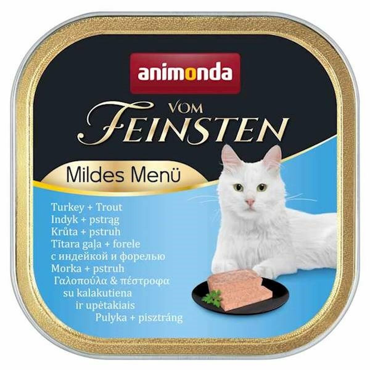 Cat food Animonda Vom Feinsten Turkey 100 g-0