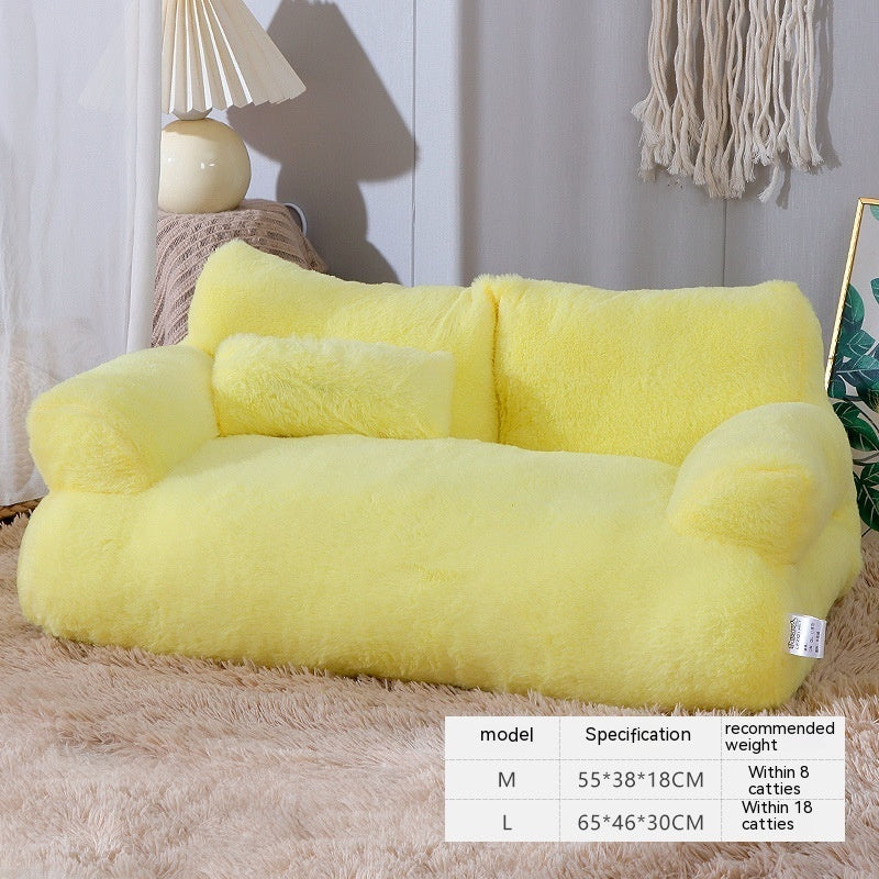 Luxuriöses Katzenbett-Sofa