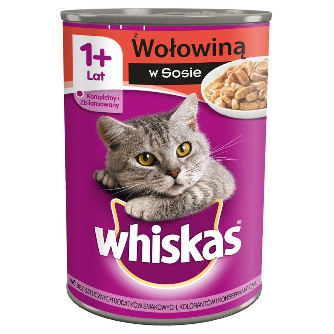 Cat food Whiskas Veal 400 g-0