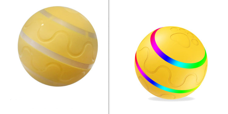 Automatischer Rotierball für Haustiere - Intelligentes USB-Spielzeug