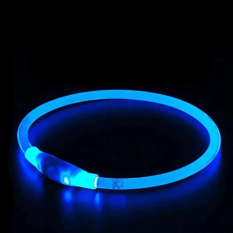 LED-Halsband Leuchtendes USB Katzenhalsband - Michaelr